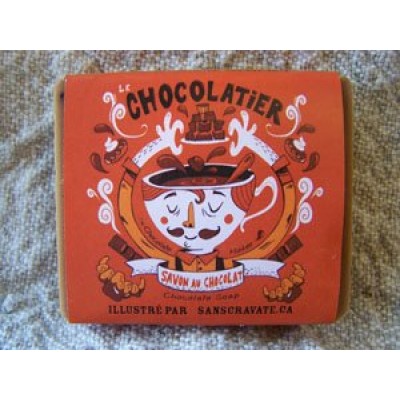 Savon Le Chocolatier (Gourmand au chocolat)- Savonnerie des Diligences  100 g